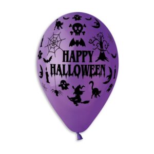 13″ Μπαλόνι τυπωμένο Happy Halloween (25 τεμ) - Image 5