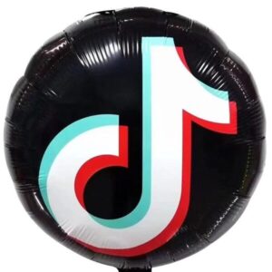 18'' Μπαλόνι Μαύρο TikTok