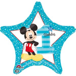 18" Μπαλόνι αστέρι Mickey Mouse 1st Bday