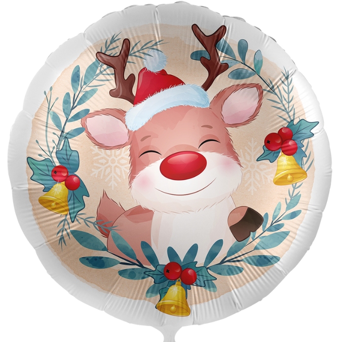 18" Μπαλόνι Γελαστός Τάρανδος