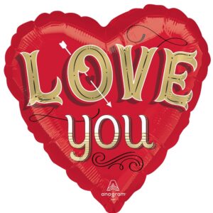 18" Μπαλόνι Καρδιά Just My Type Love You