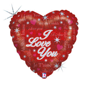 18" Μπαλόνι Καρδιά Love you languages