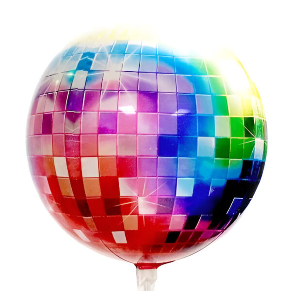 22" Μπαλόνι Disco Ball rainbow
