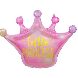 25" Μπαλόνι ροζ Κορώνα Little Princess