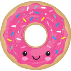 27" Μπαλόνι ροζ χαμογελαστό Donut