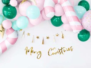 32" Μπαλόνι ροζ Candy Cane - Image 2
