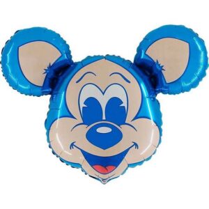 35" Μπαλόνι Φάτσα Mickey Mouse μπλε