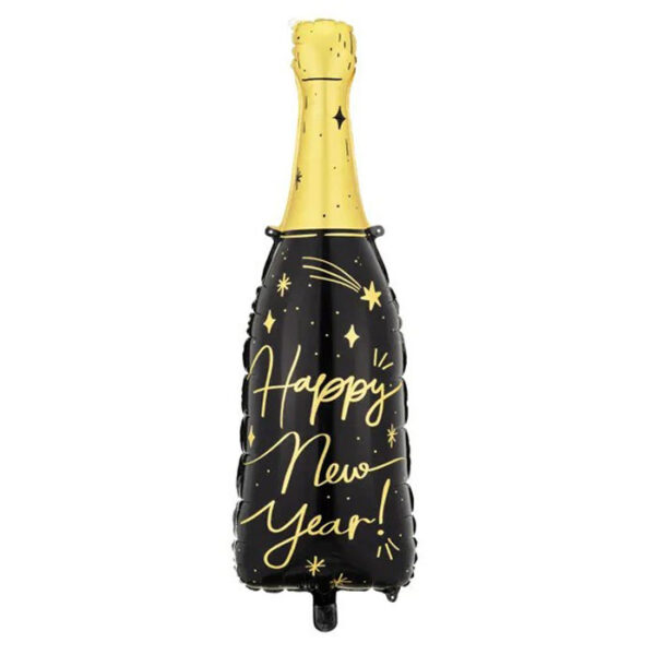 38" Μπαλόνι Σαμπάνια - Happy New Year