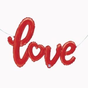 47'' Μπαλόνι αγάπης Love κόκκινο