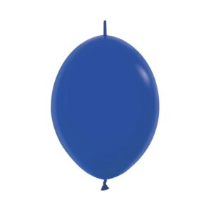 6″ Royal Μπλε μπαλόνι Link-O-Loons με ουρίτσα