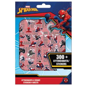 Αυτοκόλλητα Spiderman (300 τεμ)