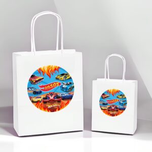 Άσπρη Τσάντα Δώρου Hot Wheels