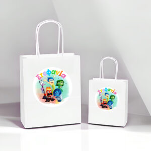 Άσπρη Τσάντα Δώρου Inside Out