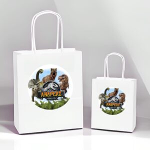 Άσπρη Τσάντα Δώρου Jurassic Park