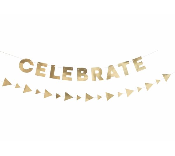 Χρυσή Γιρλάντα Celebrate