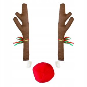 Χριστουγεννιάτικος Στολισμός Αυτοκινήτου - Τάρανδος