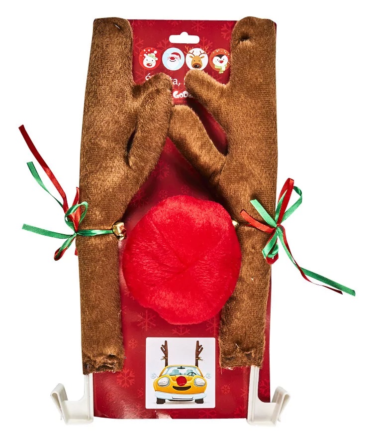 Χριστουγεννιάτικος Στολισμός Αυτοκινήτου - Τάρανδος - Image 3