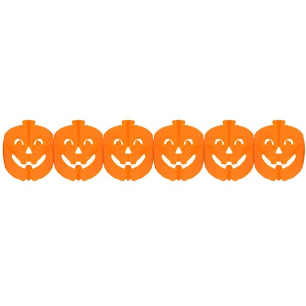 Διακοσμητική Γιρλάντα Halloween Κολοκύθα 300cm
