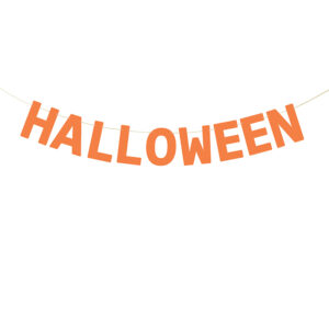 Διακοσμητική γιρλάντα Halloween πορτοκαλί 2,5m