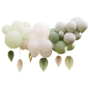 DIY Γιρλάντα με Μπαλόνια Botanical (46 τεμ)