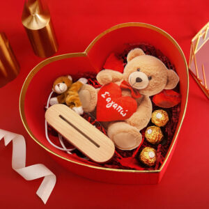 Δώρο για Ζευγάρι με Φωτιστικό Led - Αρκουδάκι Αγάπης