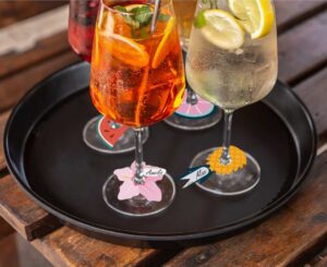 Ετικέτες ποτηριών Summer Party (6 τεμ) - Image 2