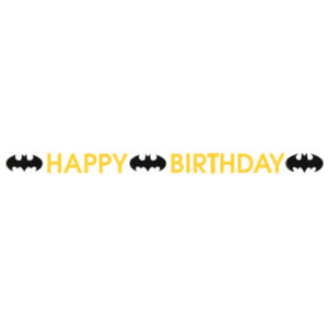 Γιρλάντα Happy Birthday Batman 180cm