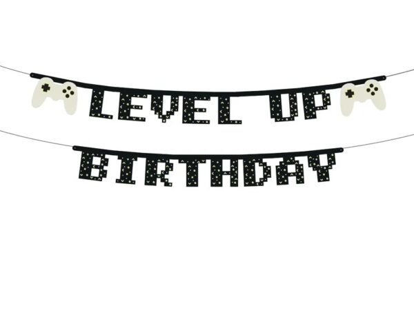 Γιρλάντα Level up Birthday Game 2,5m