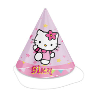 Καπελάκια πάρτυ Hello Kitty (4 τεμ)