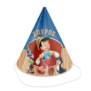 Καπελάκια πάρτυ Πινόκιο (4 τεμ)