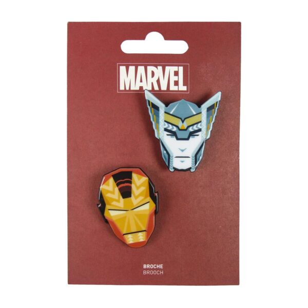 Kαρφίτσες Avengers - Iron Man & Thor