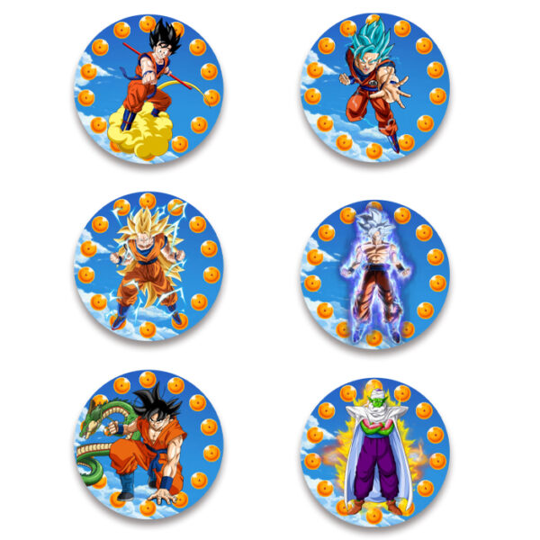 Κονκάρδες Dragon Ball (6 τεμ)