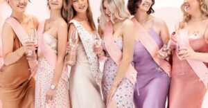 Κορδέλες μπάτσελορ Bride to be & Bridesmaid (6 τεμ) - Image 2