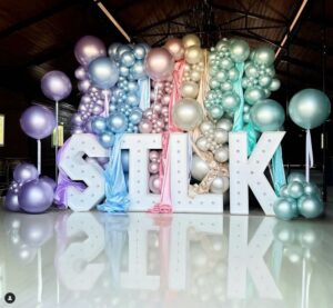 Κρεμ Pearl Silk Λάτεξ Μπαλόνι - Image 4
