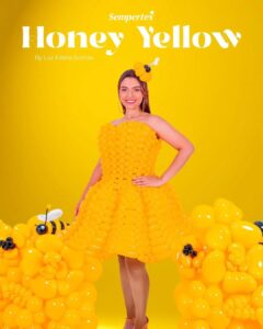 Λάτεξ Μπαλόνι Κίτρινο Honey - Image 3