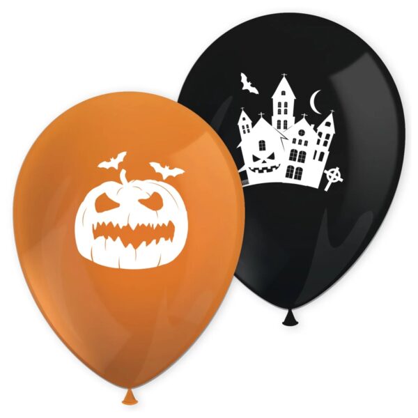 Λάτεξ μπαλόνια Halloween (8 τεμ)