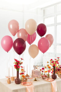 Λάτεξ μπαλόνια Rose Mix (10 τεμ) - Image 3