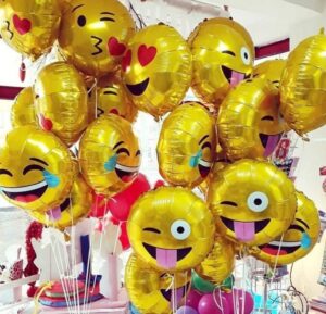 Μπαλόνι Emoji Καρδούλες - Image 2