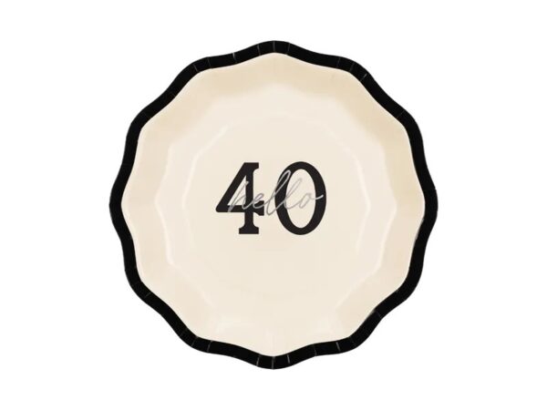 Πιάτα "Hello 40" (6 τεμ)