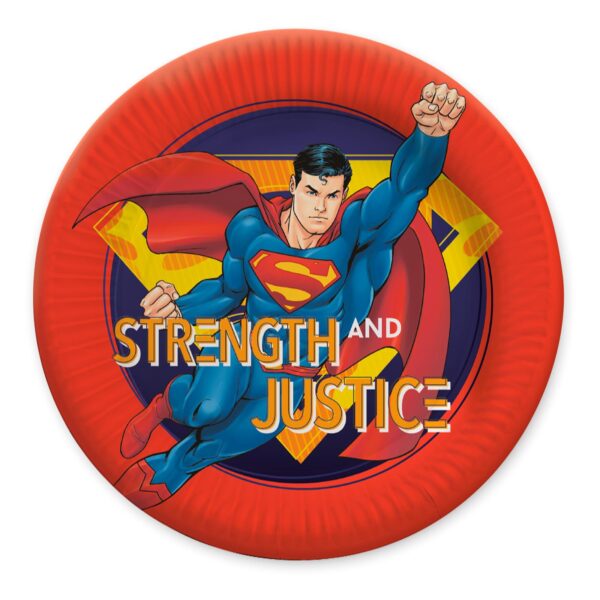 Πιάτα πάρτυ Superman (10 τεμ)