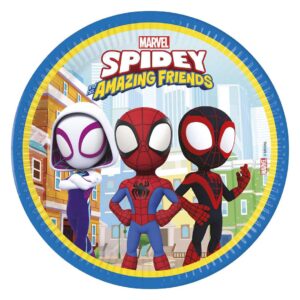 Πιάτα φαγητού Spidey and His Amazing Friends (8 τεμ)
