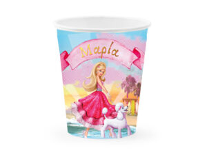 Ποτηράκια με όνομα Barbie (3 τεμ) - Image 2