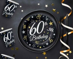 Ποτήρια 60th Birthday (6 τεμ) - Image 2