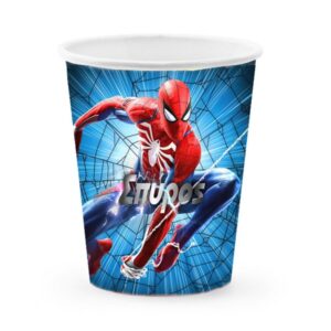 Ποτήρια με όνομα Spiderman (3 τεμ)