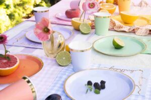 Ποτήρια πάρτυ Elegant Pastel (6 τεμ) - Image 2