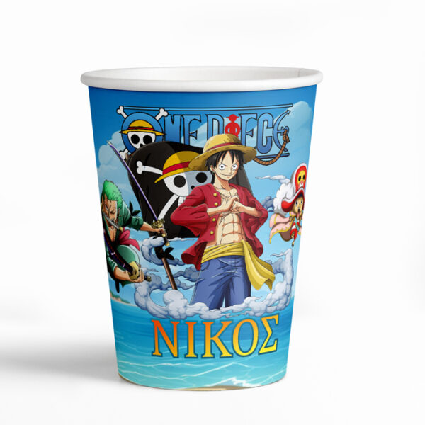 Ποτήρια πάρτυ One Piece (3 τεμ)