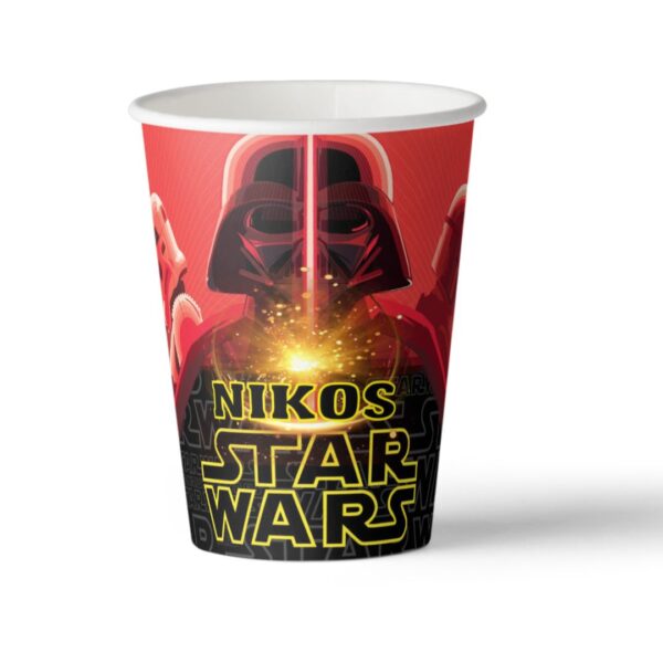 Ποτήρια με όνομα Star Wars (3 τεμ)