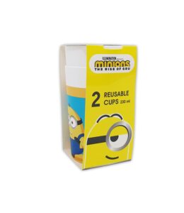 Επαναχρησιμοποιούμενα Ποτήρια Minions Rise of Gru (2 τεμ) - Image 2