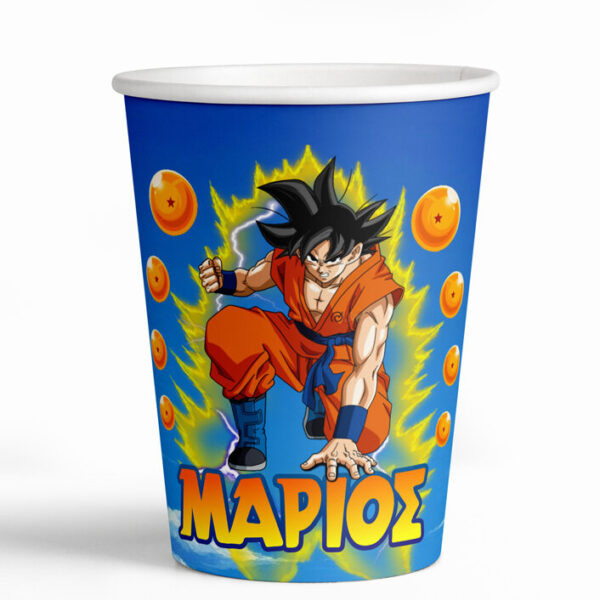Ποτήρια πάρτυ Dragon Ball (3 τεμ)