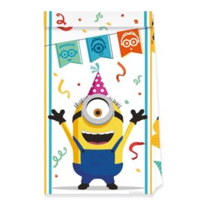 Σακουλάκια δώρων Minions (4 τεμ)